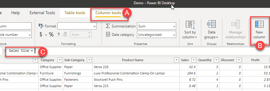 How to use IF in calculated column in Power BI
