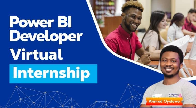 power bi developer virtual internship